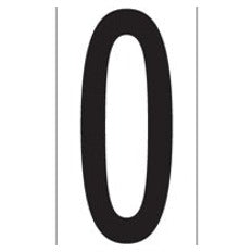 3.5 in 0 Vinyl Warehouse Number Labels 50/Case DL9300 - alias listing