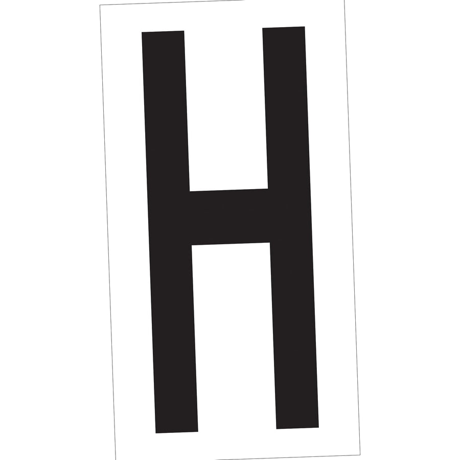 3.5 in H Vinyl Warehouse Letter Labels Permanent Adhesive 50/Case DL9310H