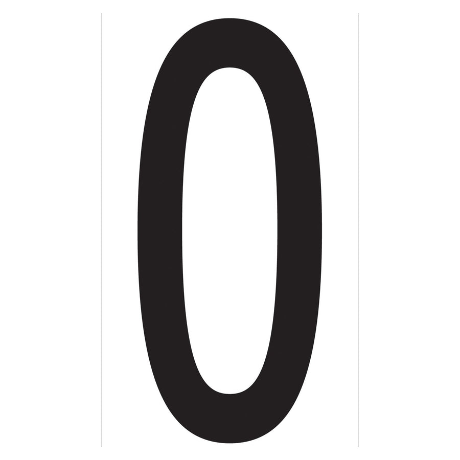 3.5 in Black/White Vinyl Warehouse Letter Labels 50/Case DL9310O - alias listing