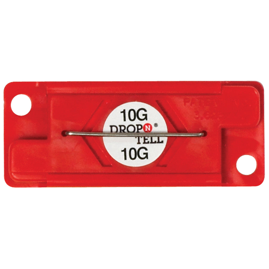 Protect your shipments with 10G Drop-N-Tell® self-stick shipping indicators that visibly alert receivers to potential impact damage during transit. Measuring 2" x 7/8", these non-resettable detectors attach easily to any package exterior and include warning labels with clear instructions. Each case includes 25 units for cost-effective fleet protection.