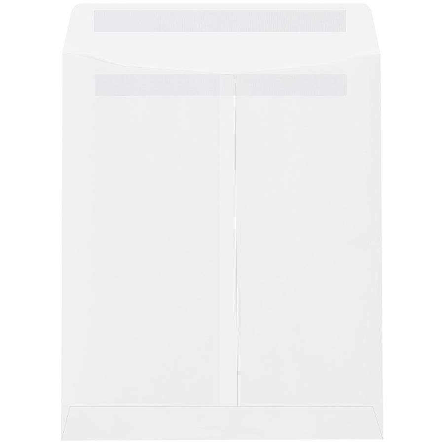 Eliminate moisture sealing delays with 9x12" Redi-Seal envelopes–simply fold, press, and mail. Built from durable 28 lb. paper stock for professional mailroom and shipping operations. Sold in convenient cases of 500 envelopes for cost-effective bulk mail preparation.
