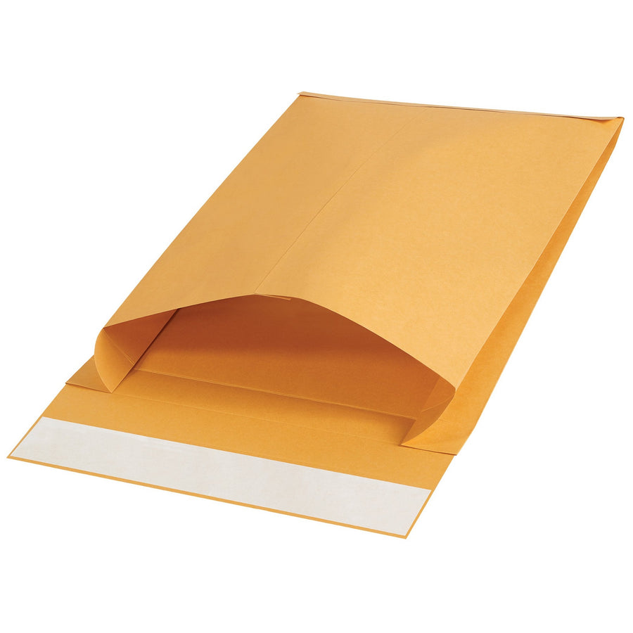 15x12x3 Kraft Expandable Self-Seal Envelopes 250/Case EN1075 - alias listing