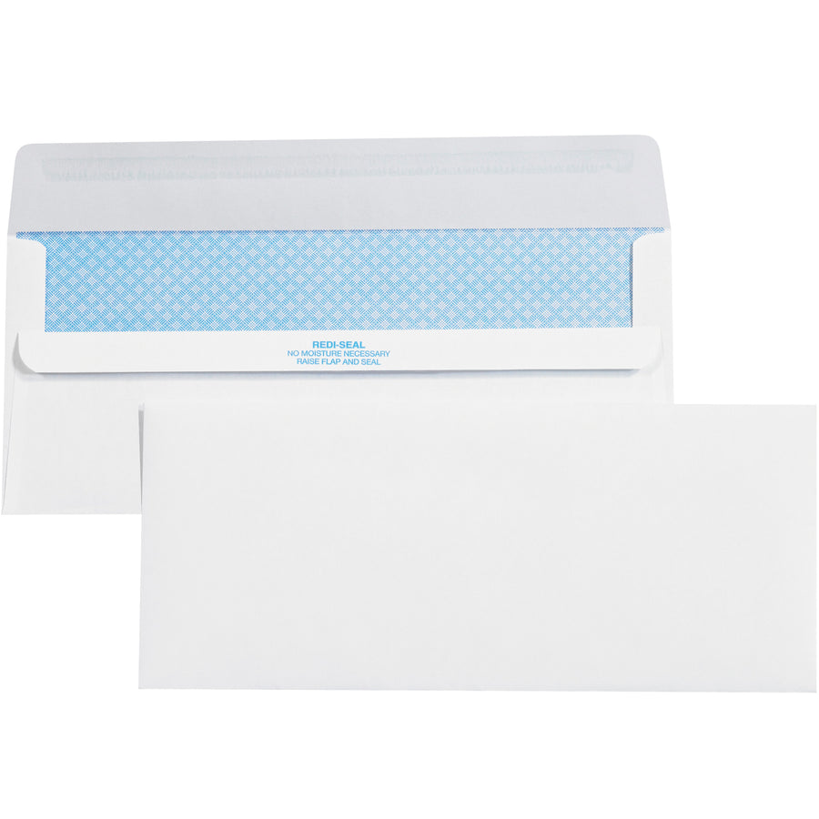 #10 Security Tint Redi-Seal Business Envelopes 9.5x4.125" - 24lb Paper, 2500/Case