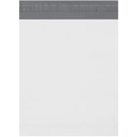 Professional-grade 11x13x2 expansion poly mailers designed for e-commerce brands shipping thicker items like books, binders, and catalogs. 2.5 mil puncture and moisture-resistant polyethylene with self-seal closure and easy tear strip. 100 mailers per case.