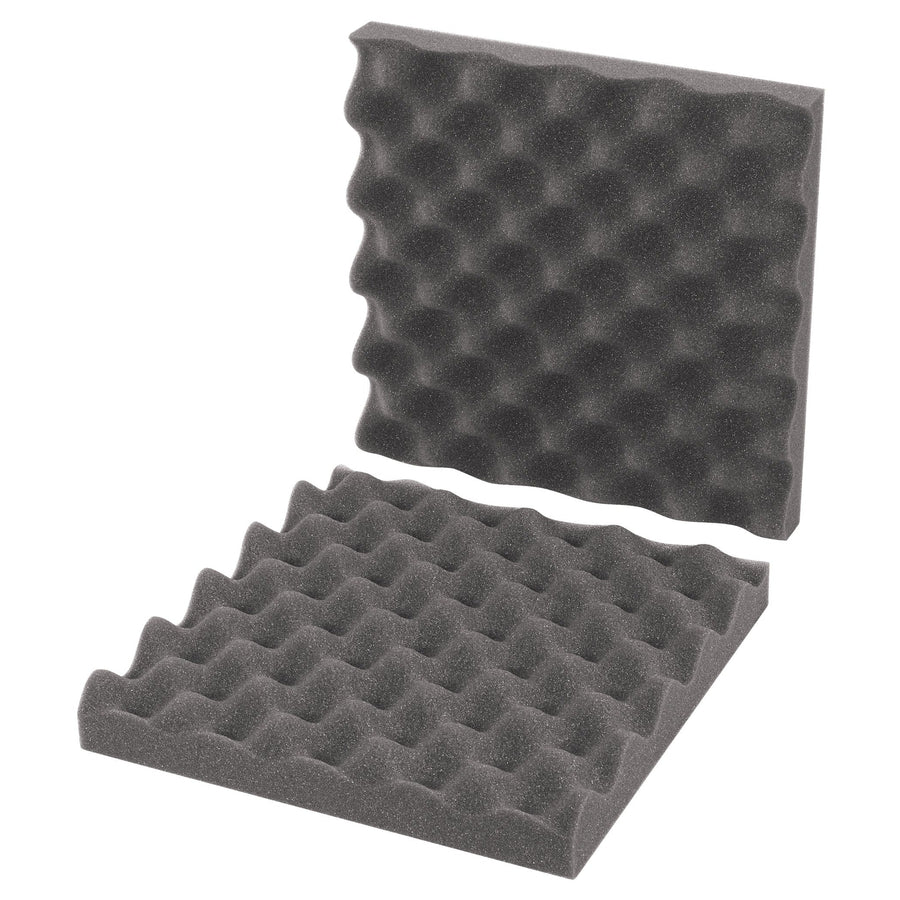10x10x2 Charcoal Convoluted Foam Cushioning Sets 24/Case FCSC10102