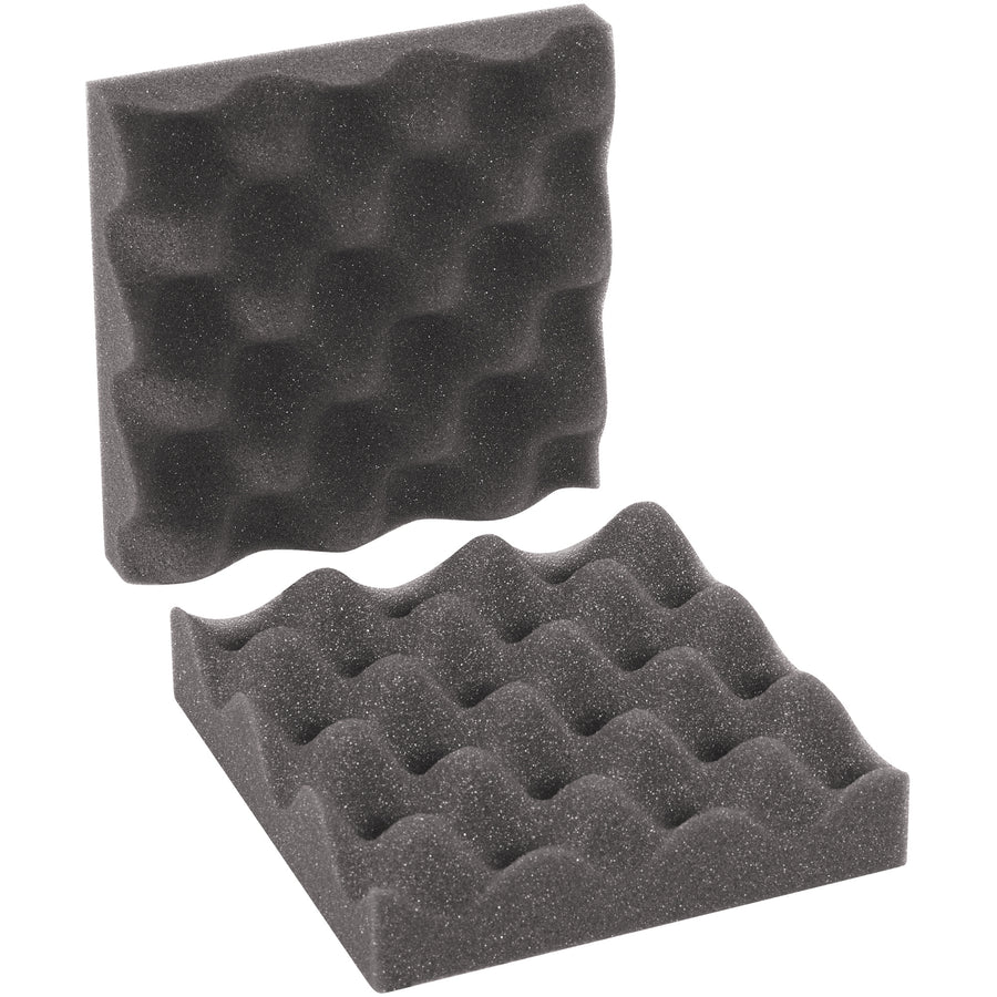 Packrift's 6x6x2" charcoal convoluted foam sets deliver professional-grade cushioning for fragile shipments in bulk. Each case includes 64 sets (2 sheets per set) of lightweight polyurethane foam with 3/4" base density for reliable impact protection. Customize dimensions on-demand to fit your exact packaging requirements.