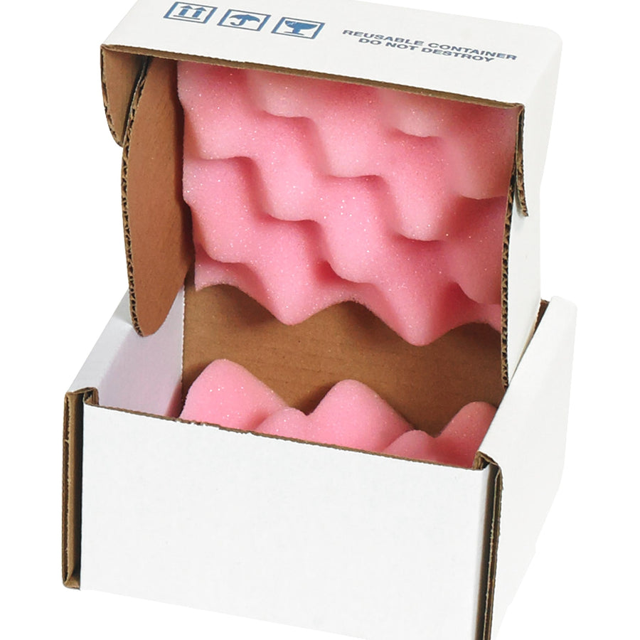 5x5x3 200# Anti-Static Foam Shippers Corrugated 24/Case FSA553