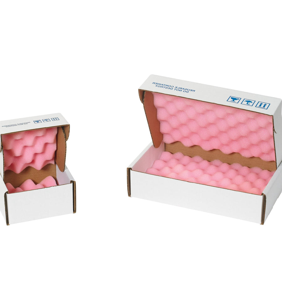 8x8x2.75 200# Anti-Static Foam Shipper Corrugated 24/Case FSA882