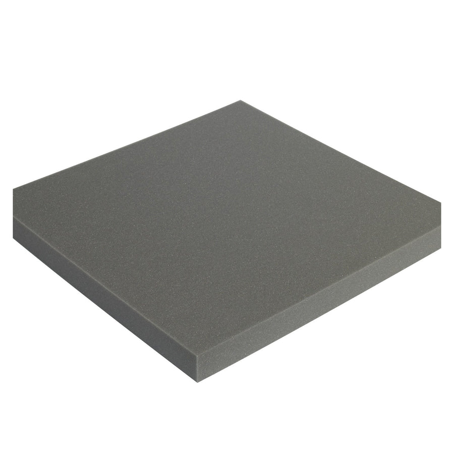 12x12x2 Charcoal Polyurethane Foam Sheets 24/Case FSC12122