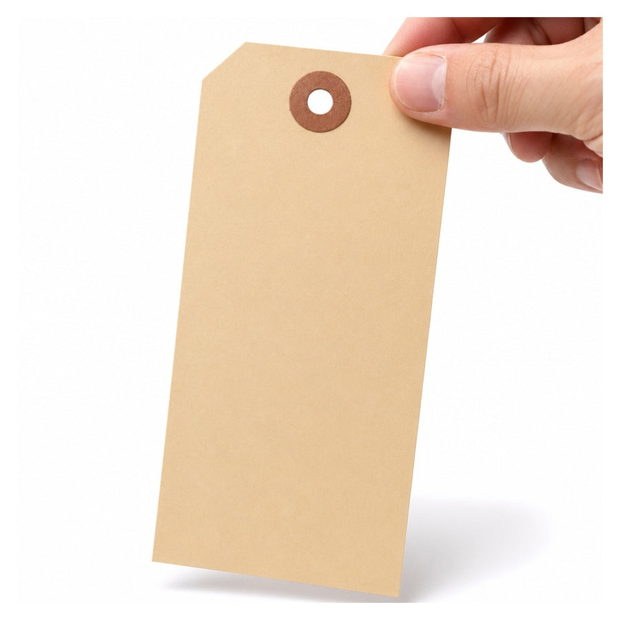 4.25x2.13 13 Pt Manila Shipping Tags 500-Pack G10041500PK