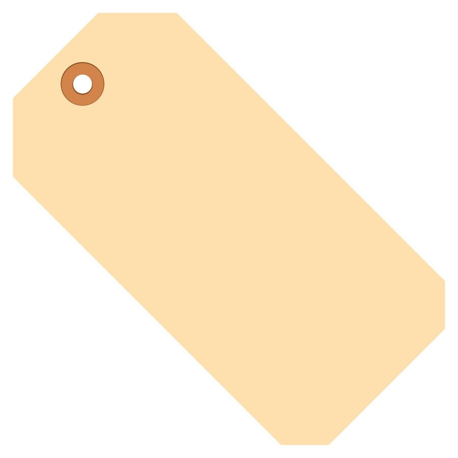 6 1/4 x 3 1/8 in 13 Pt Manila Shipping Tags Cardstock 1000/Case G10081 - alias listing