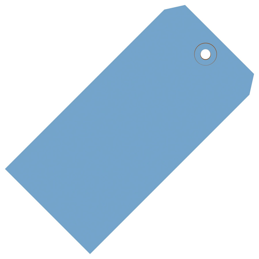 2 3/4 x 1 3/8 in 13 Pt Dark Blue Shipping Tags 1000/Case G11011A - alias listing