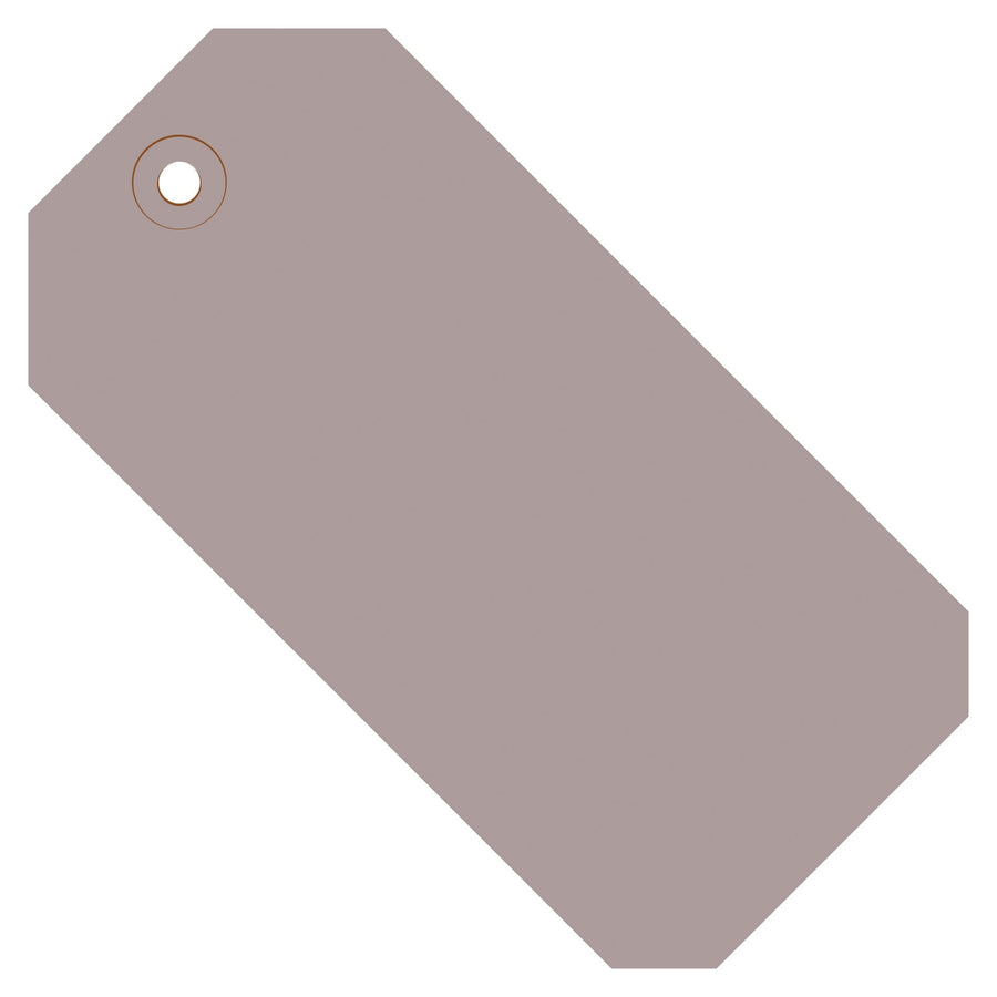 5 1/4 x 2 5/8 in 13 Pt Gray Shipping Tags 1000/Case G11061F - alias listing