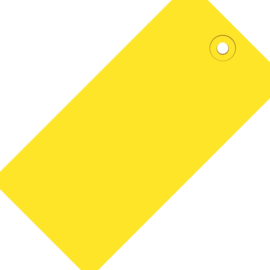 8x4 13 Pt Yellow Shipping Tags 500/Case G11091C - alias listing