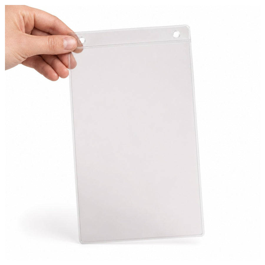 7 1/4 x 3 3/4 in Vinyl Tag Holder G74HOLDER - alias listing