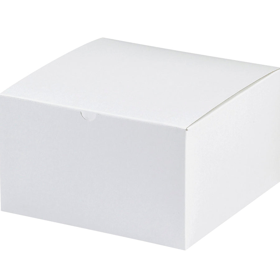 10x10x6 White Fibreboard Gift Boxes 50/Case GB101