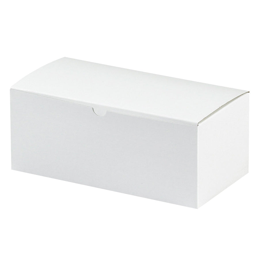 10x5x4 White Fibreboard Gift Boxes 100/Case GB105