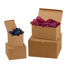 14x6x6 Kraft Gift Boxes 50/Case GB1466K