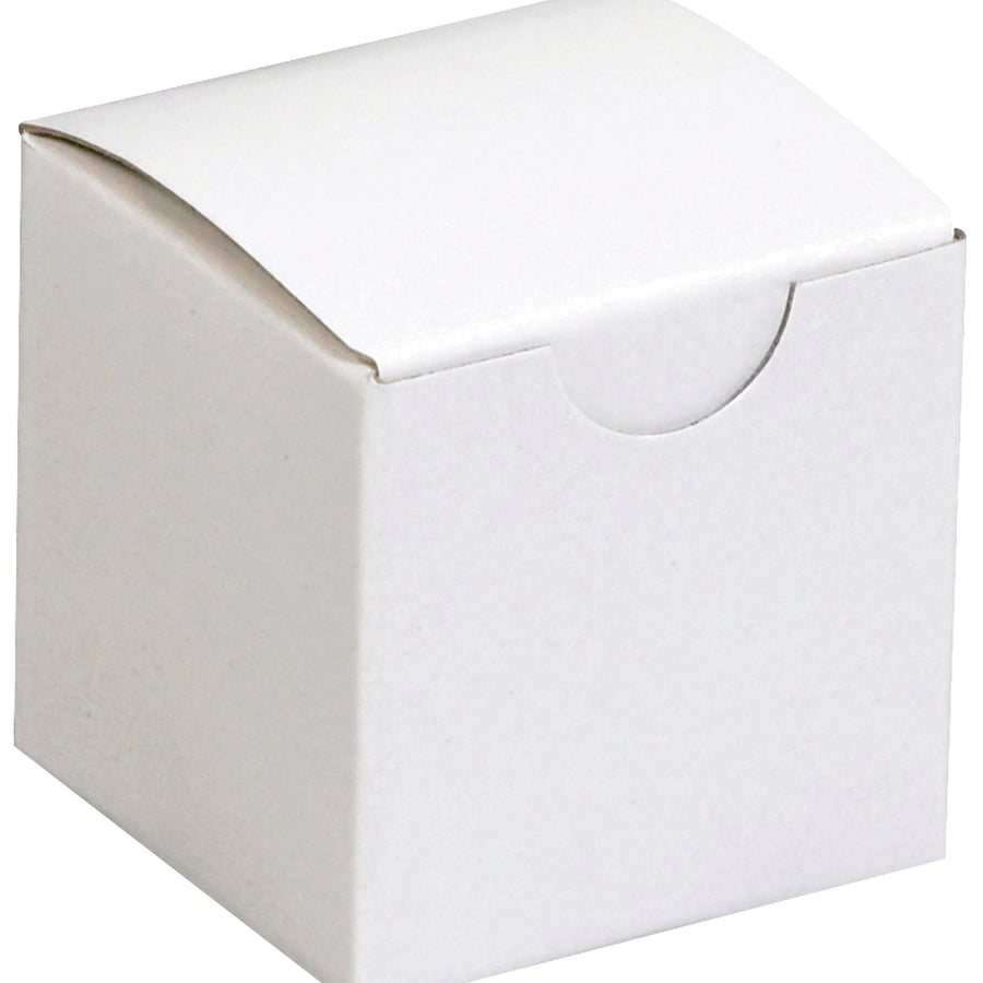 2x2x2 White Chipboard Gift Boxes 200/Case GB222