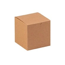4x4x4 Kraft Gift Boxes 100/Case GB444K