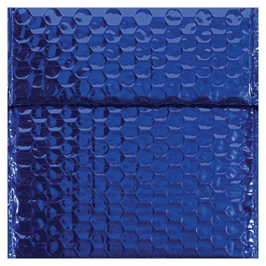 6.75x7 92 Gauge Blue Metallic Bubble Mailers 72/Case GBM0706B - alias listing