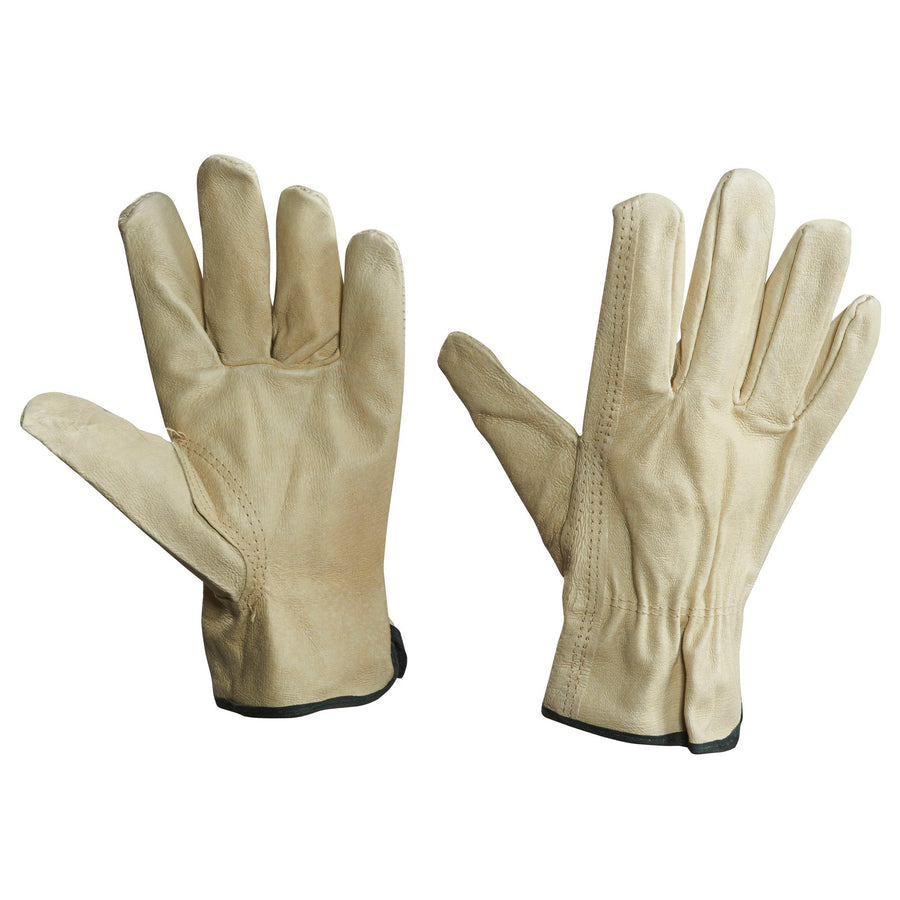 Large Pigskin Leather Driver's Gloves 3/Case GLV1061L
