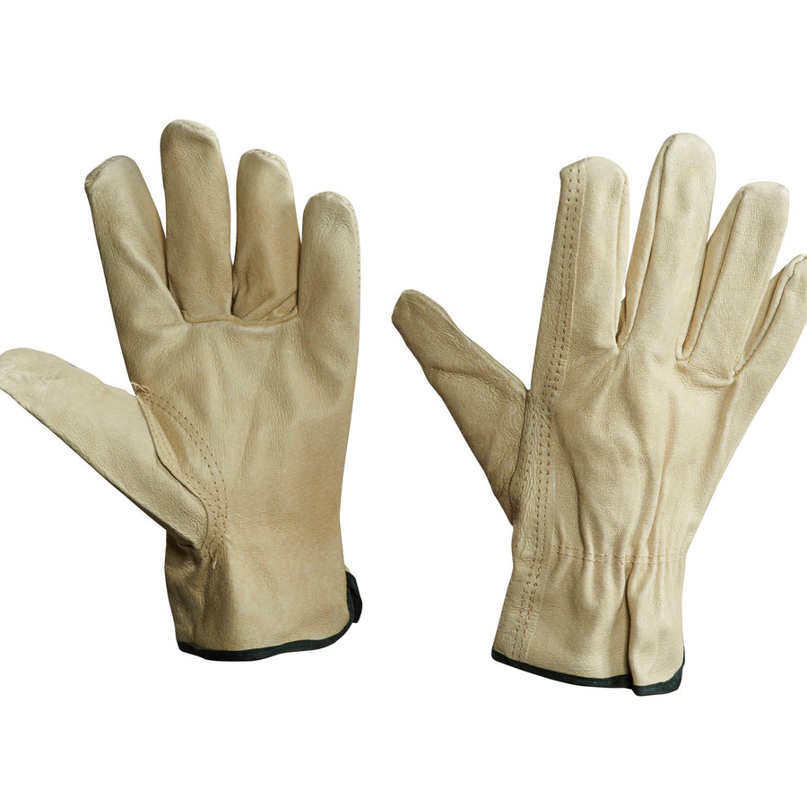 Medium Pigskin Leather Driver's Gloves 3 Pairs GLV1061M