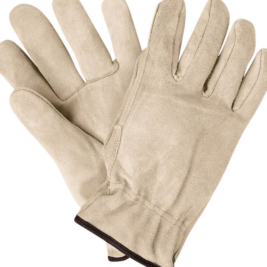 Large Cowhide Leather Driver's Gloves 3 Pairs GLV1064L