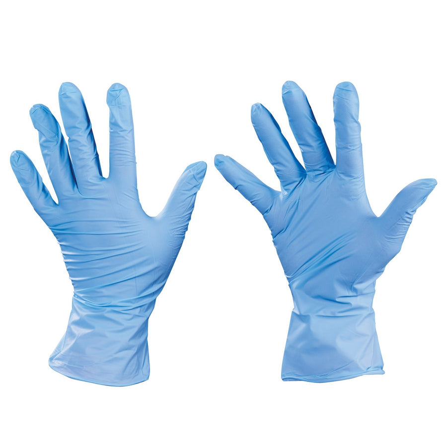 Large 4 Mil Nitrile Exam Powder Free Gloves 100/Case GLV2009L