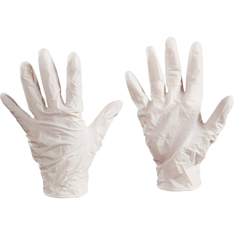 Large 5 Mil Latex Powdered Industrial Gloves 100/Case GLV2103L