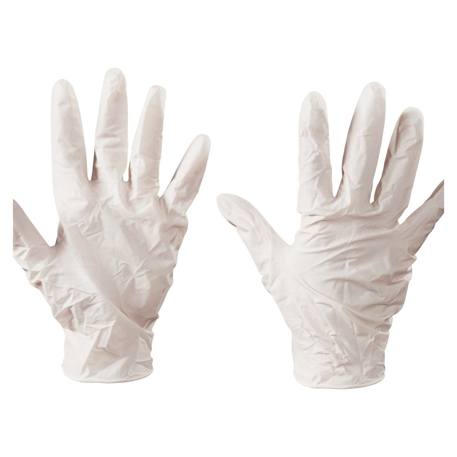 Medium 5 Mil Latex Powdered Industrial Gloves 100/Case GLV2103M