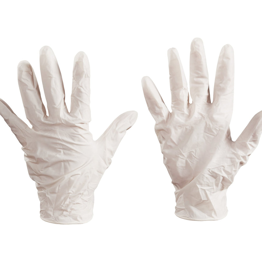 Small 5 Mil Latex Powdered Industrial Textured Grip Gloves 100/Case GLV2103S