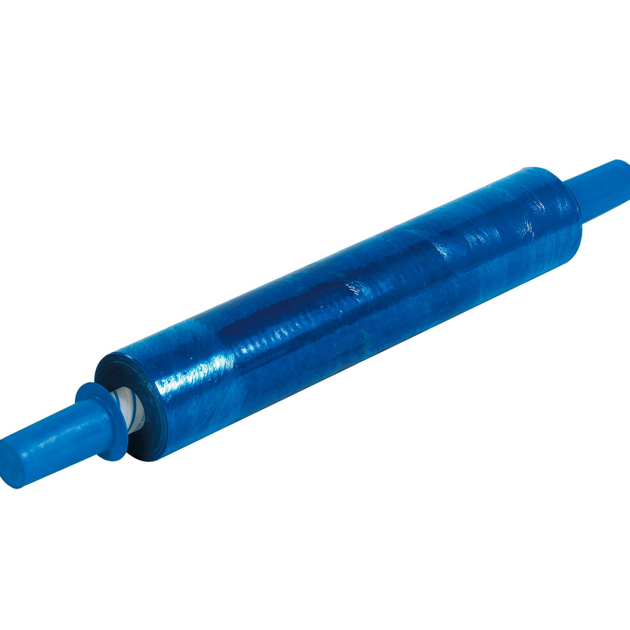 20 in x 1000 ft 80 Gauge Blue Hand Stretch Film 4/Case GOOD20BLUE