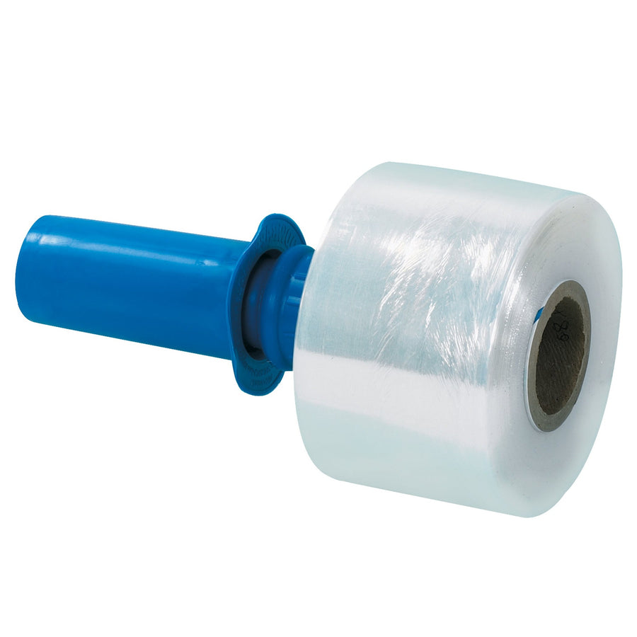 3 in x 1500 ft 80 Gauge Clear Bundling Stretch Film 12 Rolls GOOD380VSR