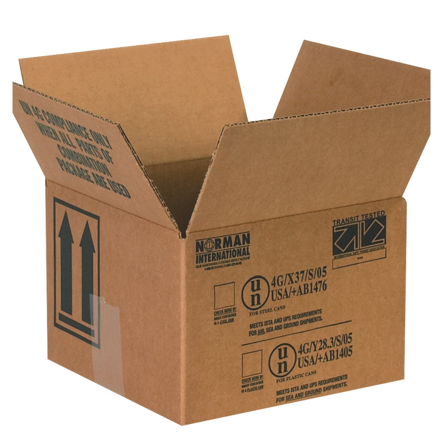 5 1/8x5 1/8x6 3/16 ECT-44 Hazmat Paint Can Boxes HAZ1041