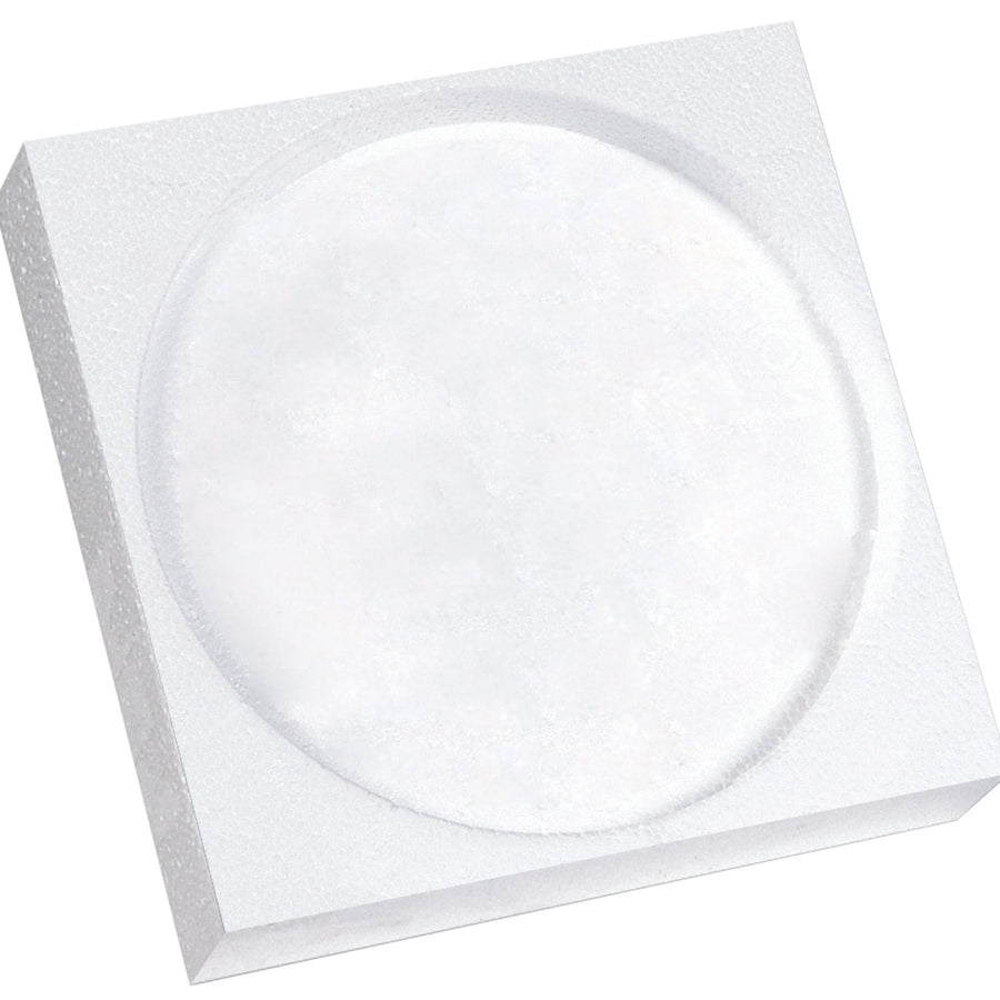 5x5x1.25 1 Qt Paint Can Foam Insert EPS 100/Case HAZ1060