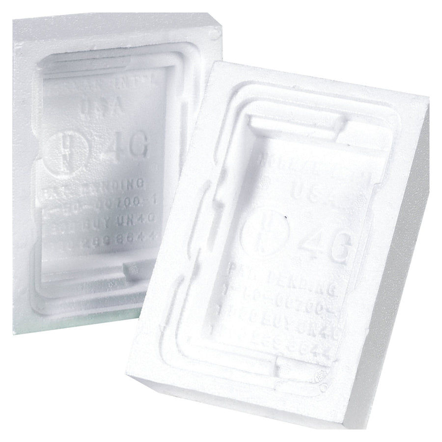 1 Gallon F-Style EPS Foam Insert 160/Case HAZ1062