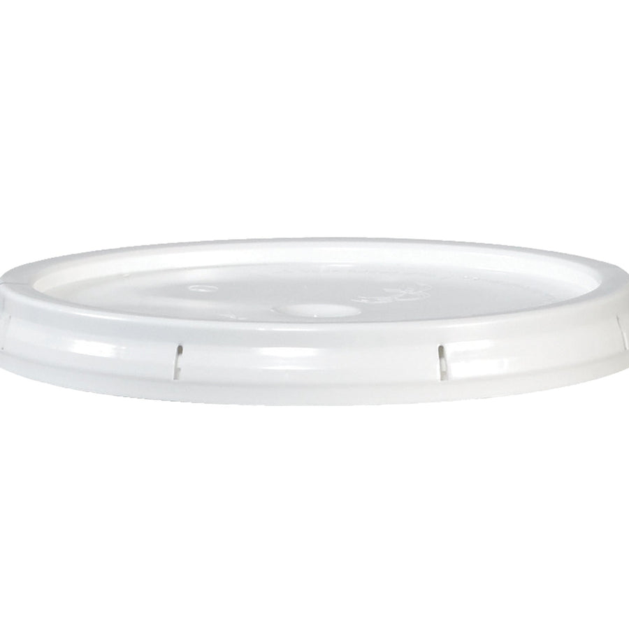 5 Gallon White Plastic Pail Lid 1 Each HAZ1076LID