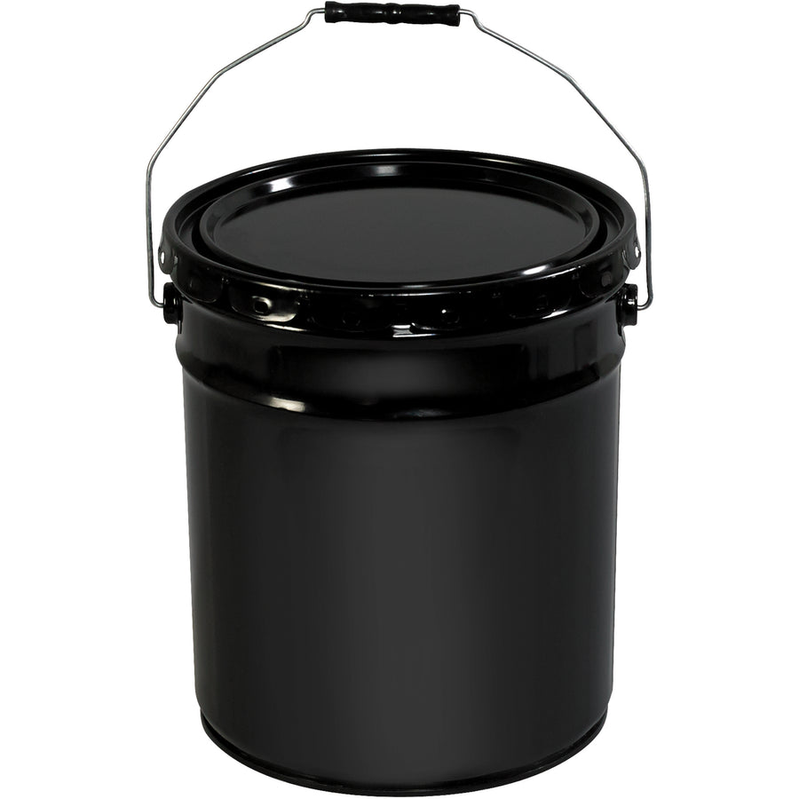 Industrial-grade 5 gallon open head metal pail engineered for reliable hazardous materials shipping. Features leak-proof gasket, recessed lid design for secure stacking, and DOT compliance. Sold as 1 each for immediate deployment in your shipping operations.