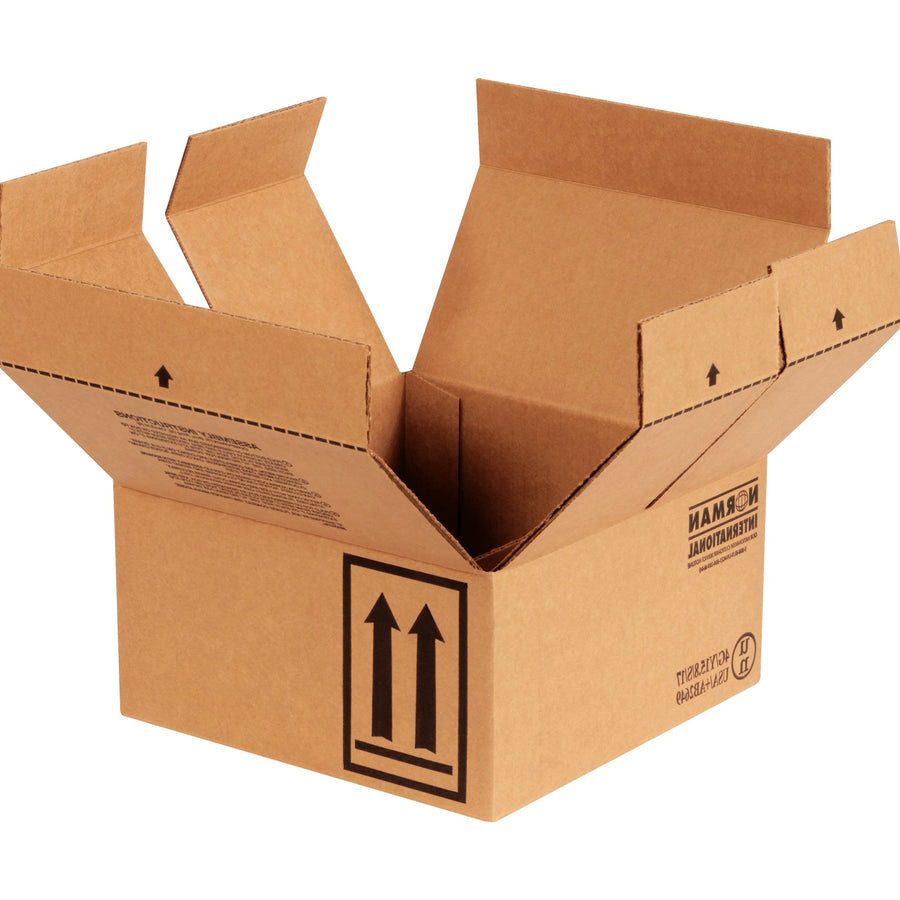 9 7/16x5 ECT-44 Kraft 4-Quart | Corrugated Haz Mat Boxes 25-Pack HAZCO4Q