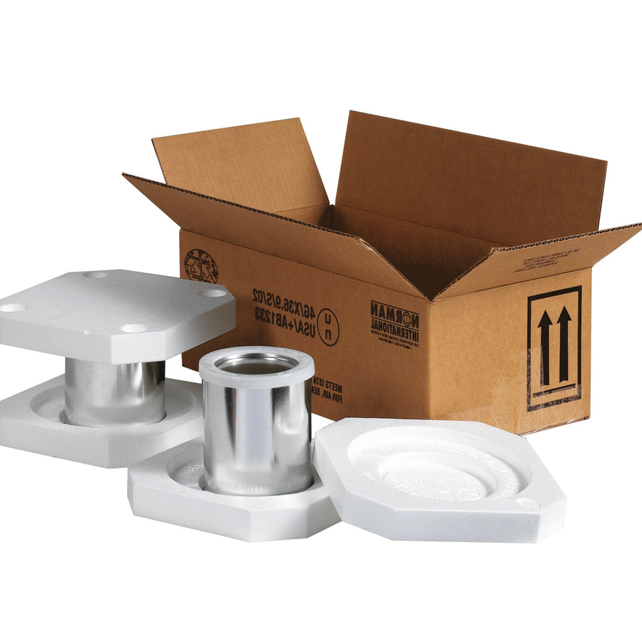 10 1/4x5 1/8x6 3/16 ECT-44 Corrugated Shipping Boxes HAZFS2Q