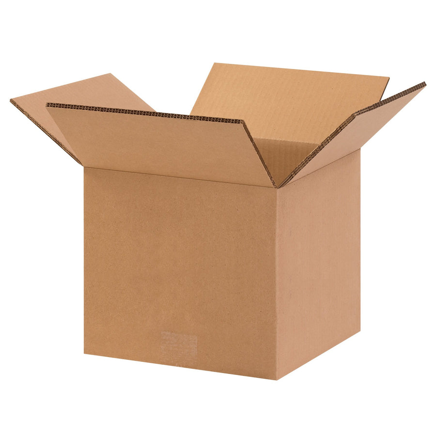 10x10x8 ECT-48 Kraft Double Wall Corrugated Shipping Boxes 15-Pack HD10108DW
