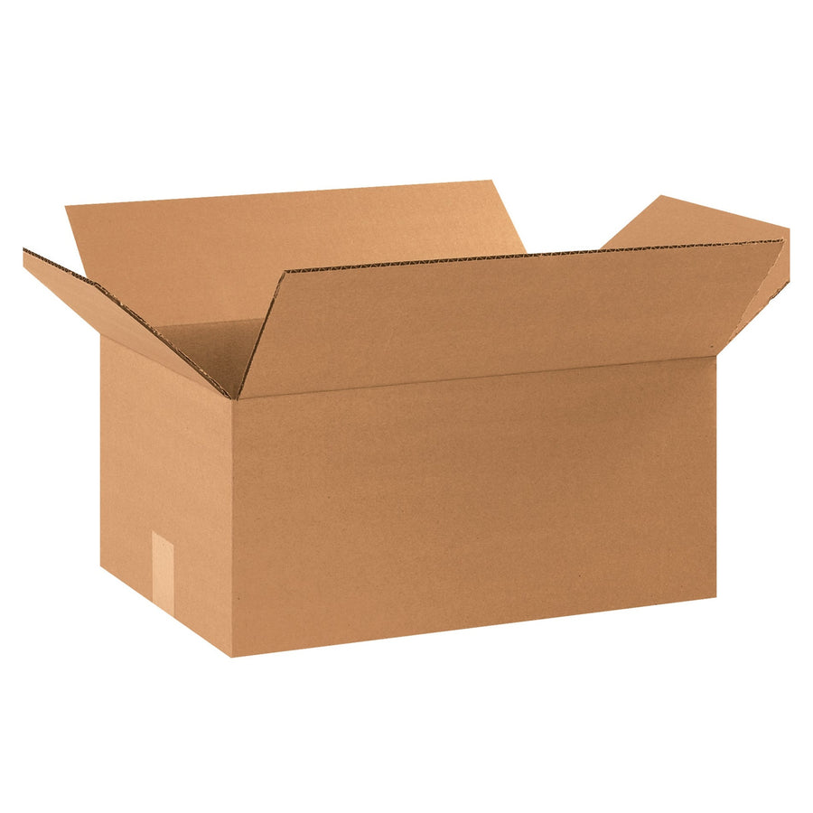 12x10x4 ECT-44 Kraft Heavy-Duty Corrugated Shipping Boxes 25-Pack HD12104