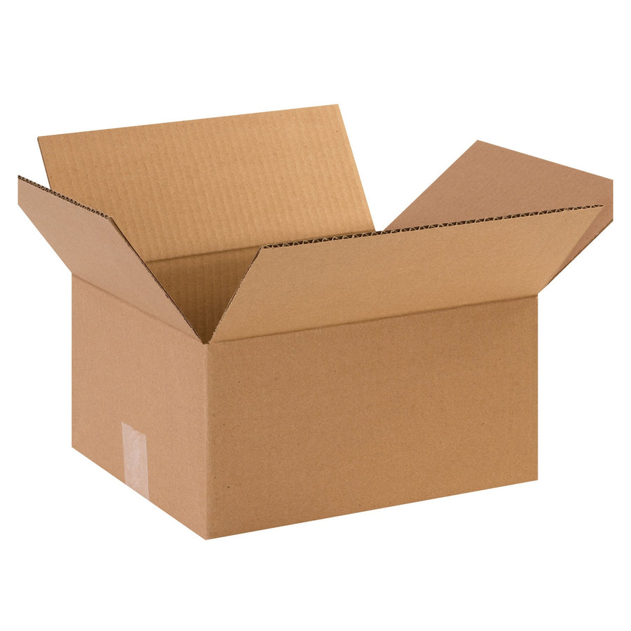 12x10x6 ECT-44 Kraft Heavy-Duty Corrugated Shipping Boxes 25-Pack HD12106