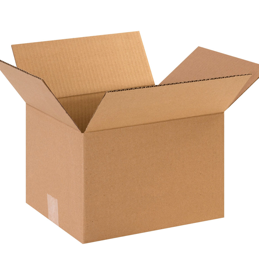 12x10x8 ECT-44 Kraft Heavy-Duty Corrugated Shipping Boxes 25-Pack HD12108