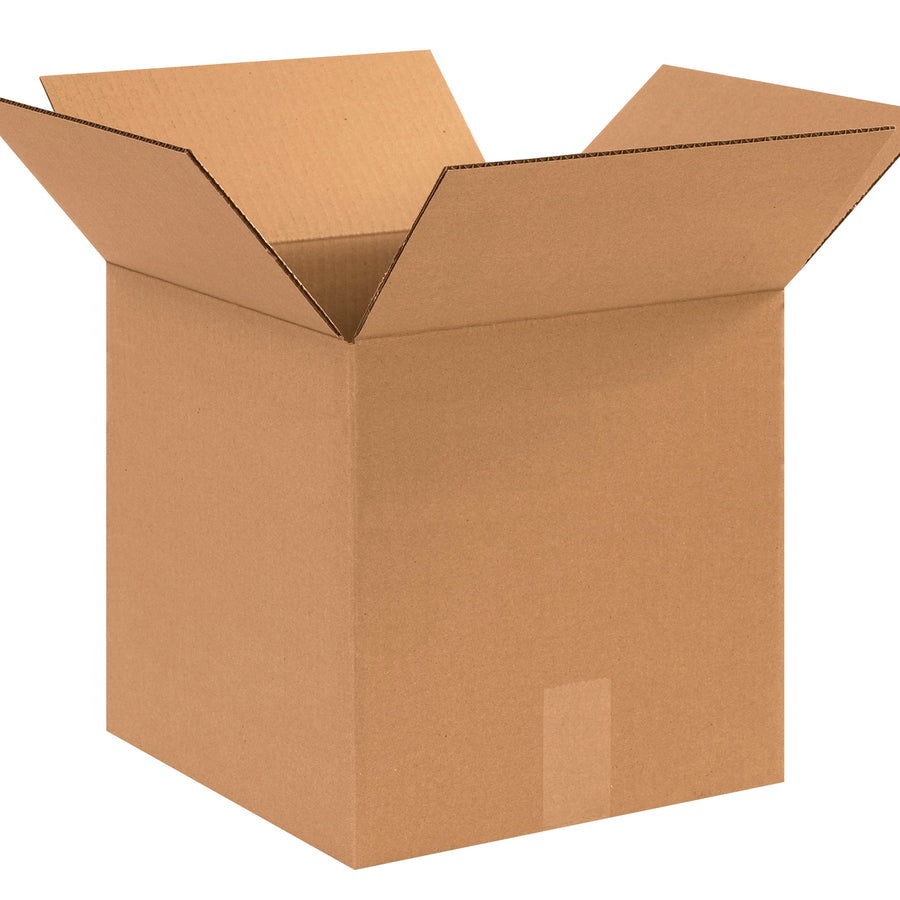 12x12x12 ECT-44 Kraft Heavy-Duty Corrugated Shipping Boxes 25-Pack HD1212