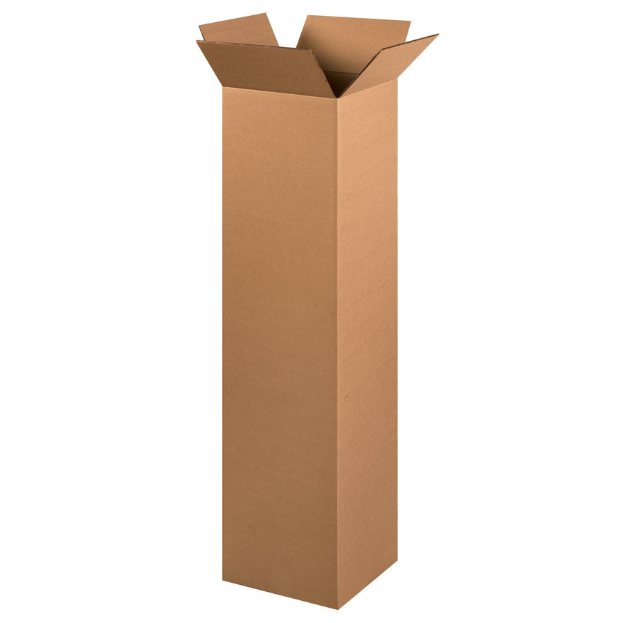 12x12x48 ECT-48 Kraft Double Wall Corrugated Boxes 10-Pack HD121248DW