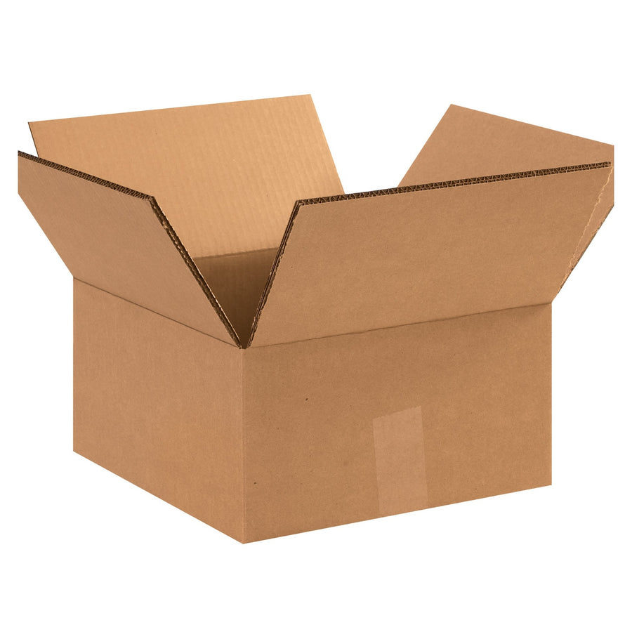12x12x6 ECT-48 Kraft Double Wall Corrugated Boxes 15-Pack HD12126DW