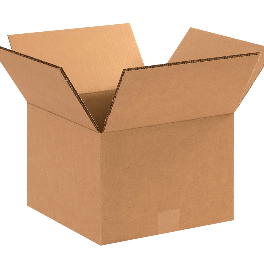 12x12x8 ECT-48 Heavy Duty Double Wall Corrugated Shipping Boxes 15-Pack HD12128DW