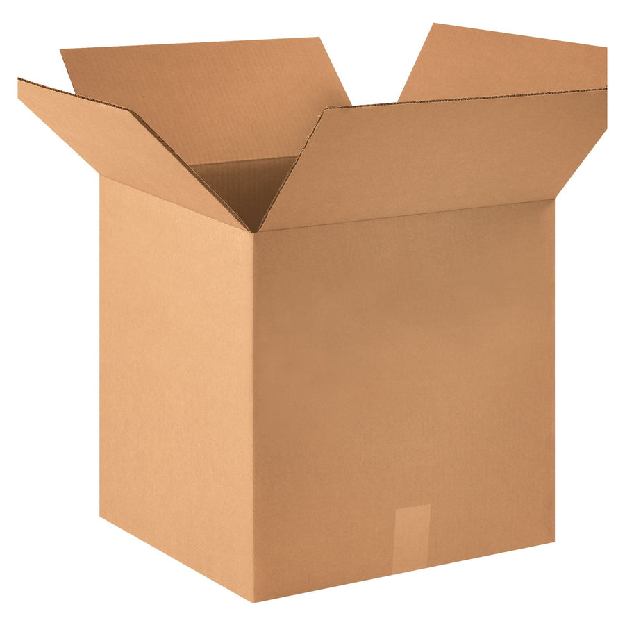 15x15x15 ECT-44 Kraft Heavy-Duty Corrugated Shipping Boxes 25-Pack HD151515